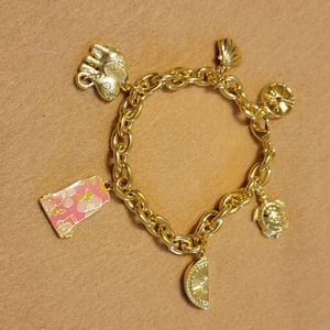 🌸 LILLY PULITZER Charm bracelet